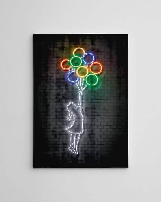 Wallity WY224 Lienzo Decorativo Multicolor 50 x 70 cm
